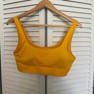 Victoria Secret PINK Sports Bra in Yellow